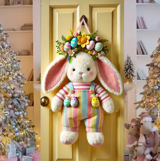 Outdoor Easter Bunny Decor